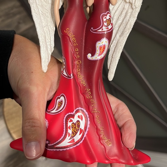 Thomas Kinkade Angelic Sisters of Heartfelt Promises collection figure - Picture 4 of 5